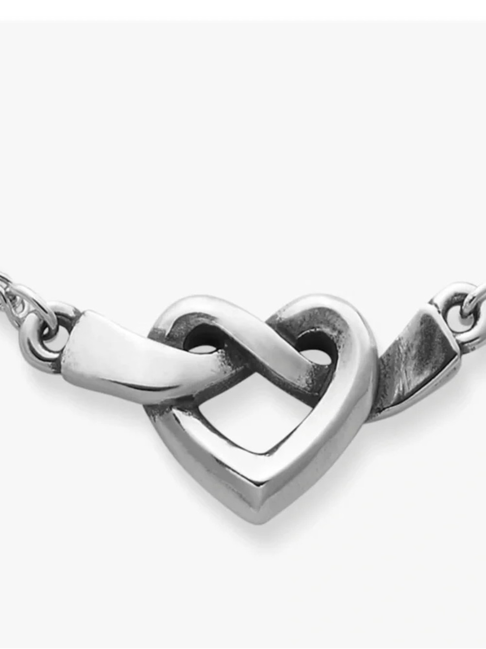 James Avery Heart Knot Necklace